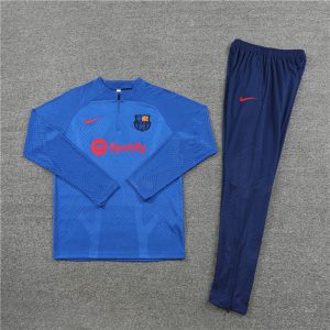 Barcelona Dark Blue and Blue Tracksuit