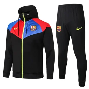 Barcelona Black and Blue x Red Tracksuit