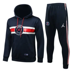 PSG Paris Saint Germain Dark Blue and Red x White Tracksuit