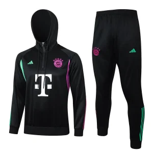 Bayern Munchen Black Tracksuit