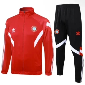 Bayern Munchen Red and Black Tracksuit III