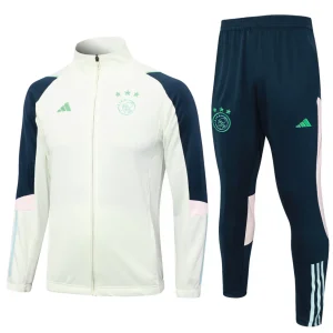 Ajax Dark Blue and White Tracksuit