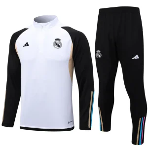 Real Madrid Black and White Tracksuit IV