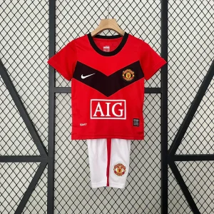 Manchester United Retro 2009/2010 Home Jersey Kids Size