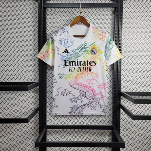 Real Madrid "Rainbow Dragón Blanco" Limited Jersey