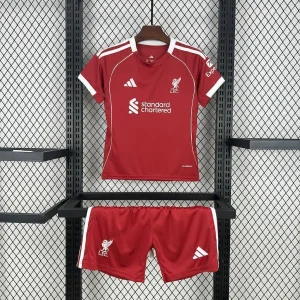 2025/2026 Liverpool Home Kit Kids Size