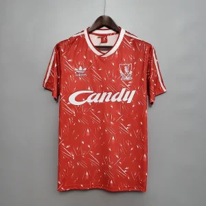 1989-1991 Retro Liverpool Home Jersey