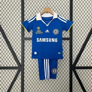 2008-2009 Retro Chelsea Champions League Final Home Kit Kids Size