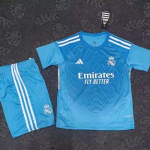 2025/2026 Real Madrid Goalkeeper Kit Kids Size