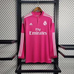 2014-2015 Retro Real Madrid Away Jersey Long Sleeve