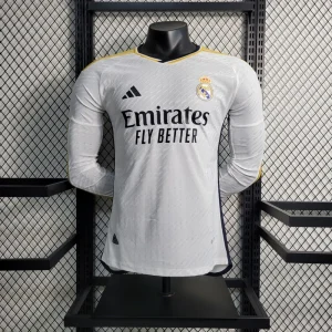 2023/2024 Real Madrid Home Kit Long Sleeve