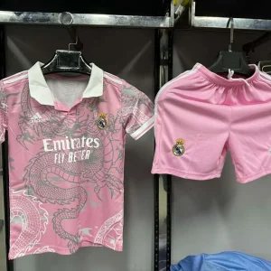 Real Madrid "Dragón Rosa" Limited Jersey Kids Size