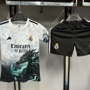 Real Madrid "Emerald Flame" Limited Jersey Kids Size