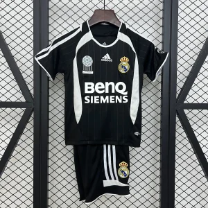 2006/2007 Retro Real Madrid Away Kit Kids Size