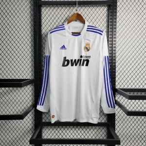 2010/2011 Retro Real Madrid Home Jersey Long Sleeve