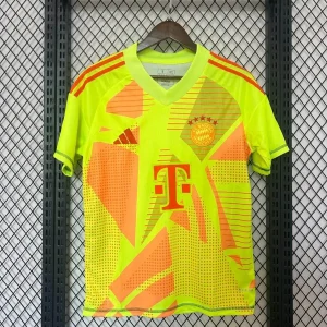 2024/2025 Bayern Munchen Yellow Goalkeeper Kit