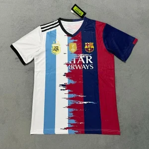 Messi Barcelona and Argentina Limited Jersey