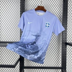 Brazil "The Redeemer" Light Blue Limited Jersey