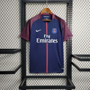 2017-2018 Retro PSG Paris Saint-Germain Home Jersey