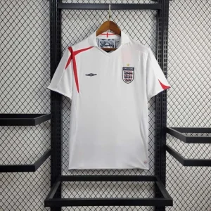 2006 Retro England Home Jersey