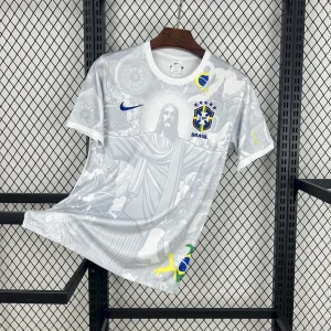 Brazil "Jesus" White Limited Jersey
