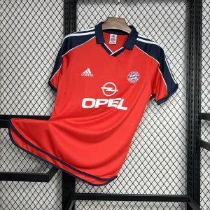 2000-2001 Retro Bayern Munchen Home Jersey