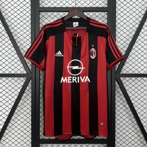 2003-2004 Retro AC Milan Home Jersey