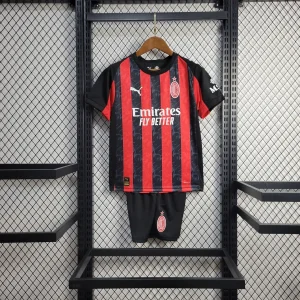 2025/2026 AC Milan Home Kit Kids Size