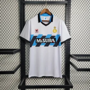 1990-1991 Retro Inter Milan Away Jersey