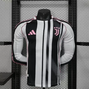 2025/2026 Juventus Home Kit Long Sleeve