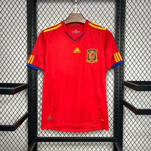 2010 Retro Spain Home Jersey
