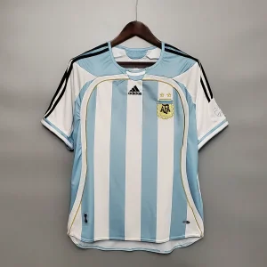 2006 Retro Argentina Home Jersey