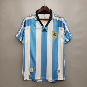 1998 Retro Argentina Home Jersey