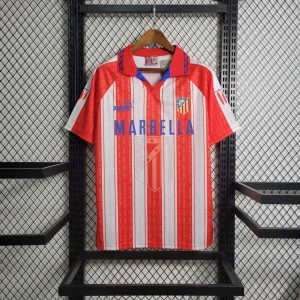 1994-1995 Retro Atletico Madrid Home Jersey