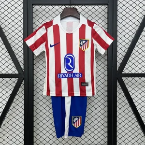 2025/2026 Atletico Madrid Home Kit Kids Size