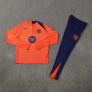 2025/2026 Barcelona Orange and Blue Tracksuit