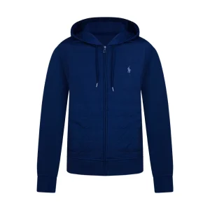 Ralph Lauren Polo Hybrid Full-Zip Hoodie Aviator Navy Men's