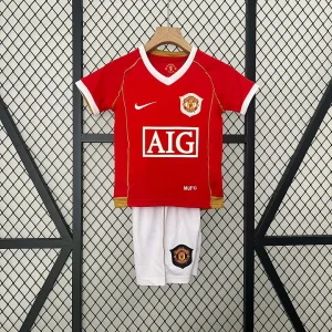 2006/2007 Retro Manchester United Home Kids Size