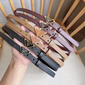 Prada Multicolor Leather Belt