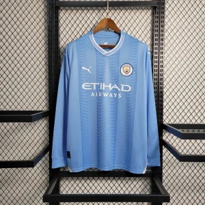 2023/2024 Manchester City Long Sleeve Home Kit
