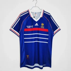 France Retro 1998 World Cup Home Jersey