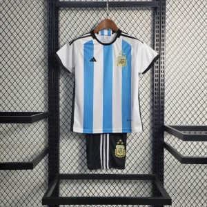 Argentina 2022 World Cup Home Jersey Kids Size