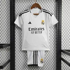 Real Madrid 2024/2025 Home Jersey Kids Size