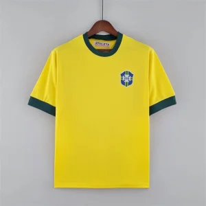 1970 Retro Brazil Home Jersey