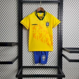 1994 Retro Brazil Home Jersey Kids Size