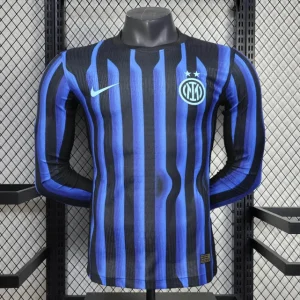 2025-2026 Inter Milan Home Long Sleeve