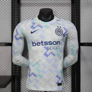 2025/2026 Inter Milan Away Jersey Long Sleeve