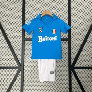 1987/1988 Retro Napoli Home Kit Kids Size