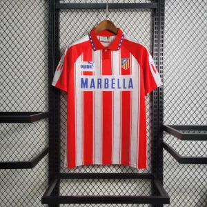 1995-1996 Retro Atletico Madrid Home Jersey