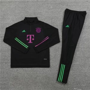 Bayern Munchen Black Tracksuit